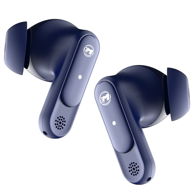 Maxon M306 Hyper Wireless Earbuds | Navy Blue | Bluetooth 5.3 | ENC Noise Cancelling Mic | 24H Playtime | Gaming Mode | Touch Control